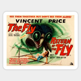 The Fly & Return Of The Fly Sticker